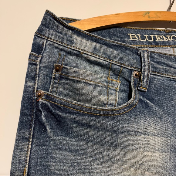 Bluenotes Slim Fit Jeans Pants Bottoms Denim Cotton Straight Leg 30x30 C - Picture 8 of 9